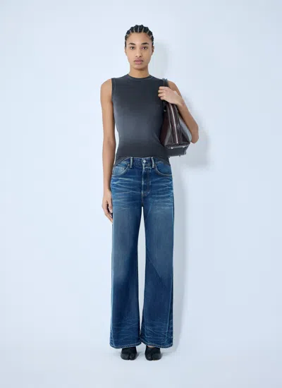 Acne Studios Women 2021m Jeans In Blue