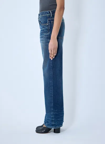 Acne Studios Women 2021m Jeans In Blue