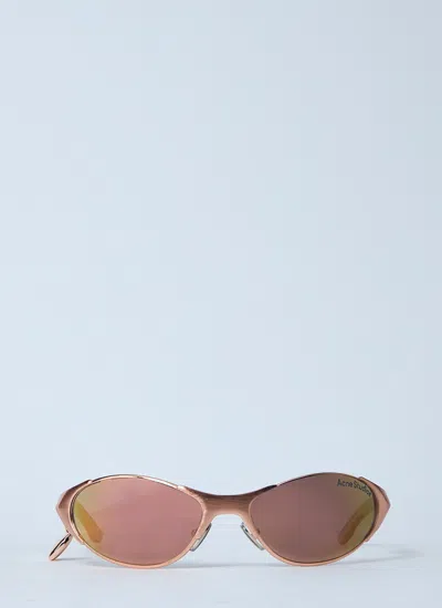 Acne Studios Women Metal Frame Charm Sunglasses