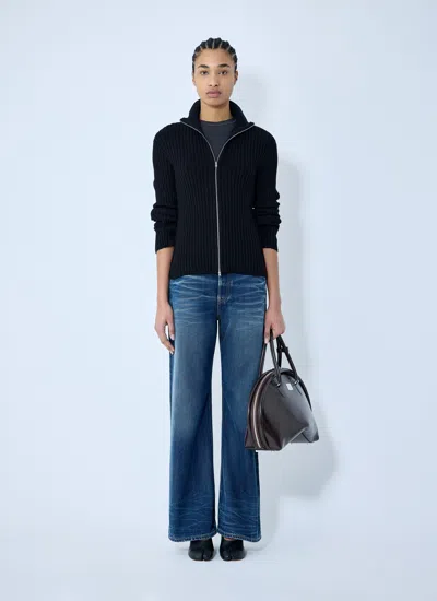 Acne Studios Women Zip-up Knit Cardigan