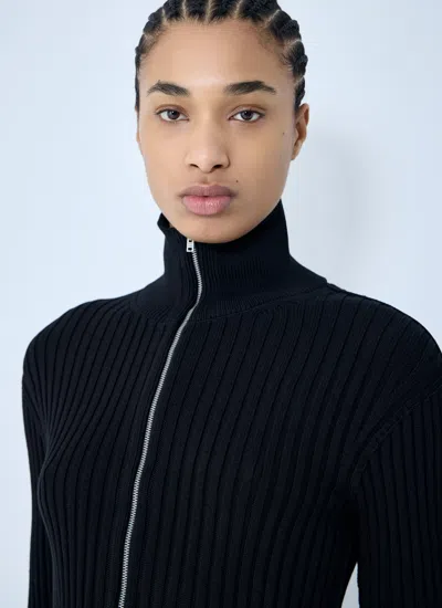 Acne Studios Women Zip-up Knit Cardigan