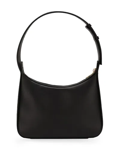 Dolce & Gabbana Structured Calfskin Shoulder Bag