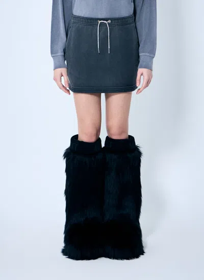 Alexander Wang Women Crystal Hotfix Tube Skirt In Black