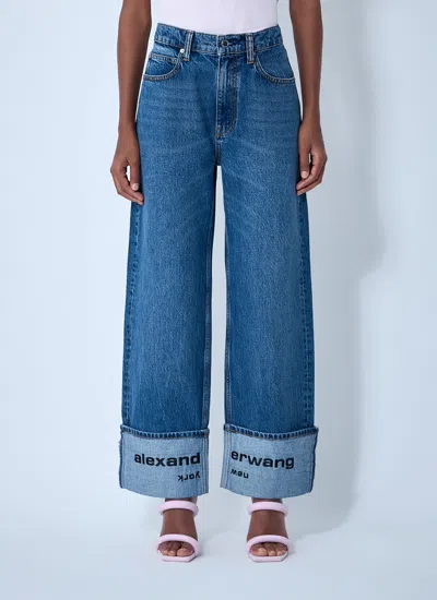 Alexander Wang Women Embroidered Jeans