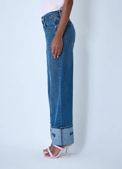 Alexander Wang Women Embroidered Jeans
