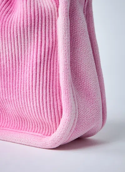 Alexander Wang Pink Corduroy Small Ryan Handbag