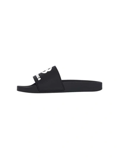 Balenciaga Rubber Slide Sandals For The Pool Men