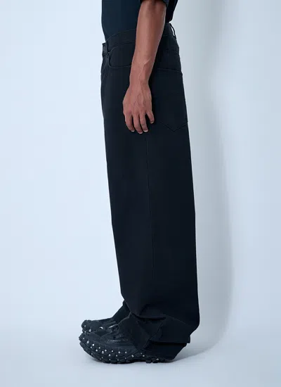 Balenciaga Baggy Jeans In Black