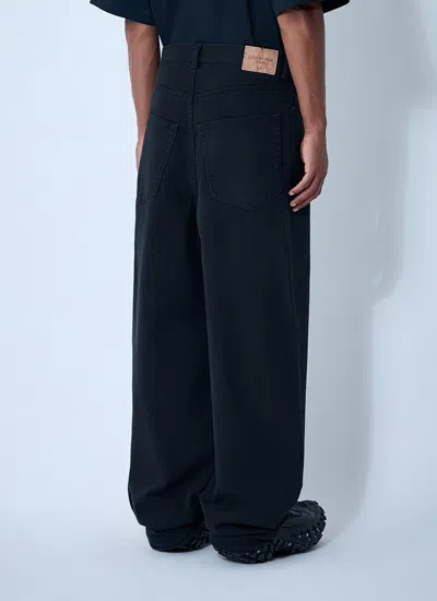 Balenciaga Baggy Jeans In Black