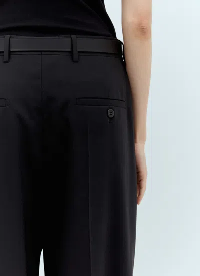 Balenciaga Women Bb Logo Belt In Black