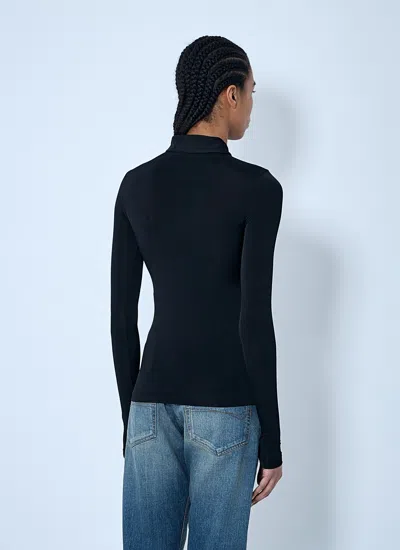 Balenciaga Women Button-down Shirt In Black