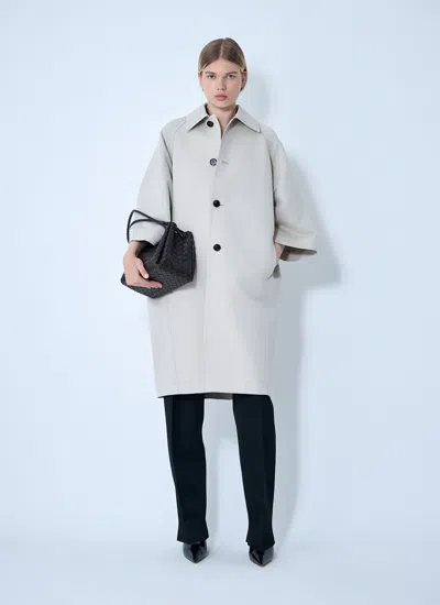 Bottega Veneta Women Silk-and-cotton-blend Coat