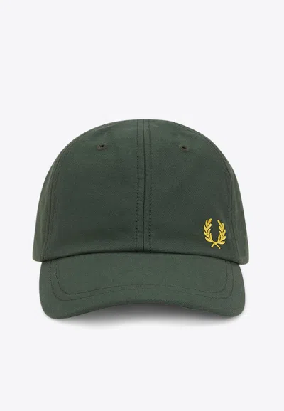 Fred Perry Logo Embroidered Baseball Cap