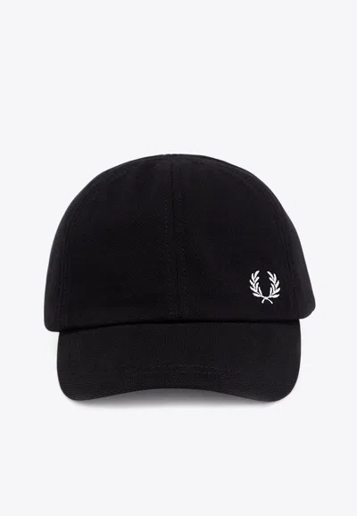 Fred Perry Logo Embroidered Baseball Cap