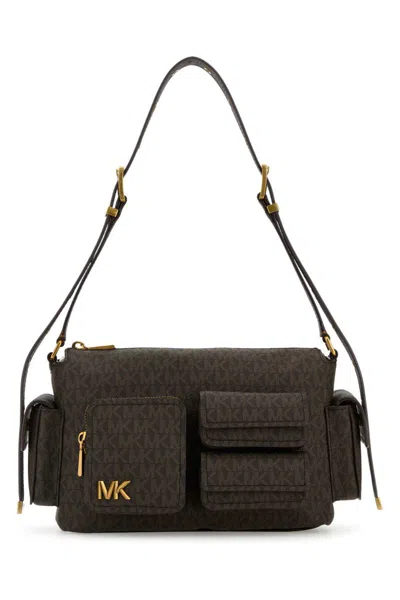 Michael Kors Dakota Printed Canvas Crossbody Bag