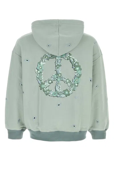 Emporio Armani Sweatshirt  Men Color Multicolor In Green