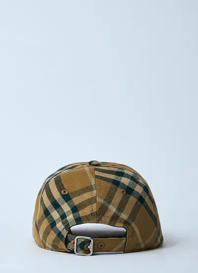 Burberry Women Check Cotton Baseball Cap