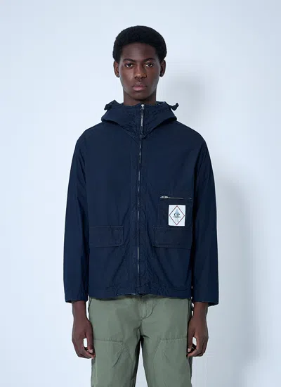 C.p. Company Men 50 Fili Goggle Jacket In Blue