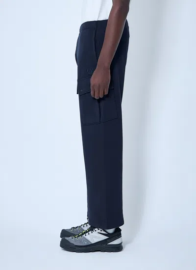 C.p. Company Men Diagonal Raised Fleece Cargo Pants