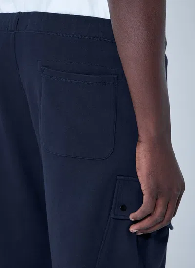 C.p. Company Men Diagonal Raised Fleece Cargo Pants