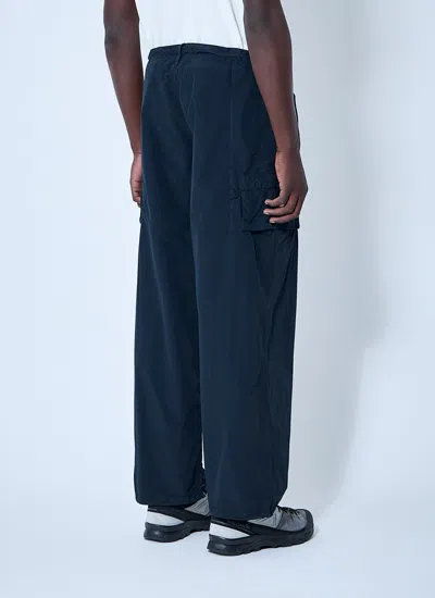 C.p. Company Men Flatt Nylon Cargo Pants In Blue