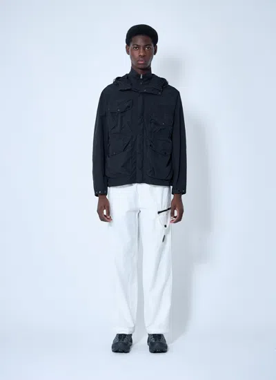 C.p. Company Streamlined Neutrals Outerwear Jacket In Blue