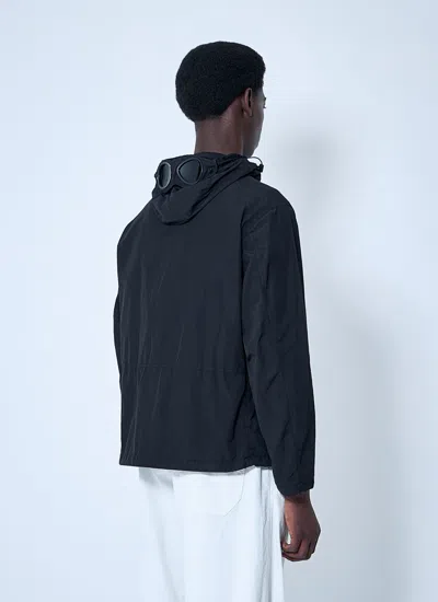 C.p. Company Streamlined Neutrals Outerwear Jacket In Blue