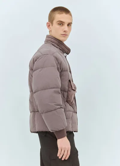 C.p. Company Men Matte Puffer Jacket In Pink