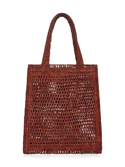 Chloé X Made For A Woman Summer Banana Small Raffia Tote Bag