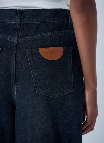 Chloé Women Five-pocket Jeans In Blue