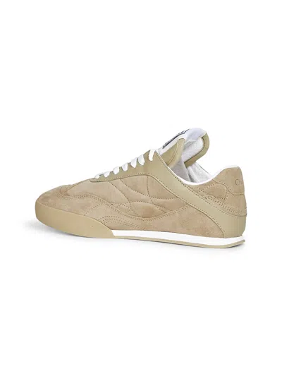Chloé Quilted Low-top Lace-up Rubber Shoes