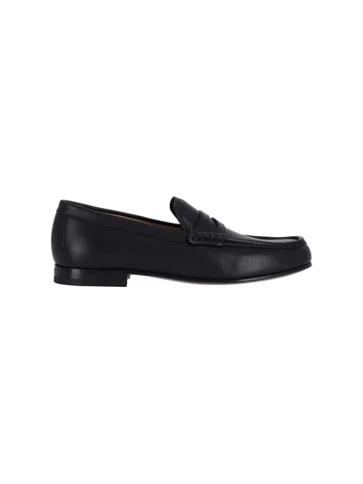 Dior Christian  Men Granville Flex' Loafers In Black