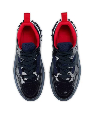 Christian Louboutin Men Astrocool Borchie Dietro Sneaker In Black