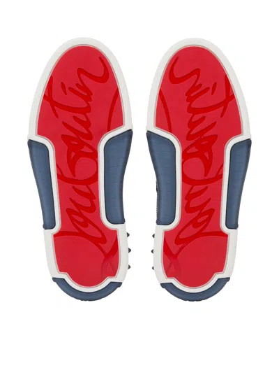 Christian Louboutin Men Astrocool Borchie Dietro Sneaker In Black