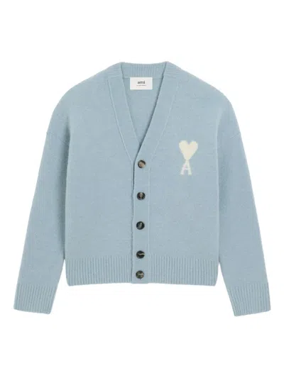 Ami Alexandre Mattiussi Ami De Coeur カーディガン In Blue