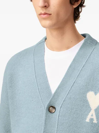 Ami Alexandre Mattiussi Ami De Coeur カーディガン In Blue