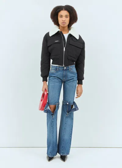 Coperni Open-knee Jeans In Blue