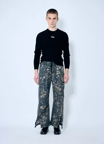 Diesel Men P-lint Pants In Gray