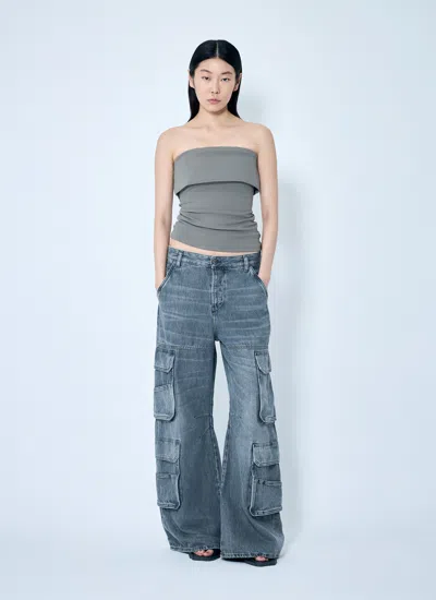 Diesel 'd-sire' Cargo Jeans In Blue