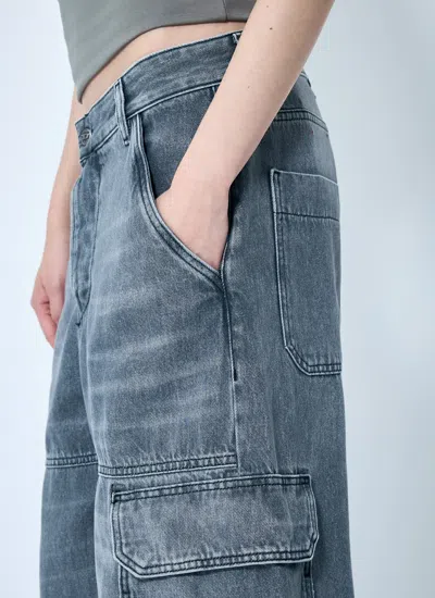 Diesel 'd-sire' Cargo Jeans In Blue