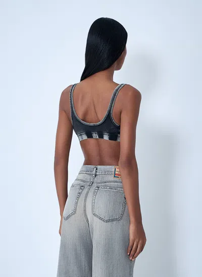 Diesel Women Bra Top In Blue