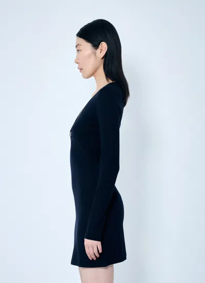 Diesel Women M-placky Long Sleeve Dress In Black