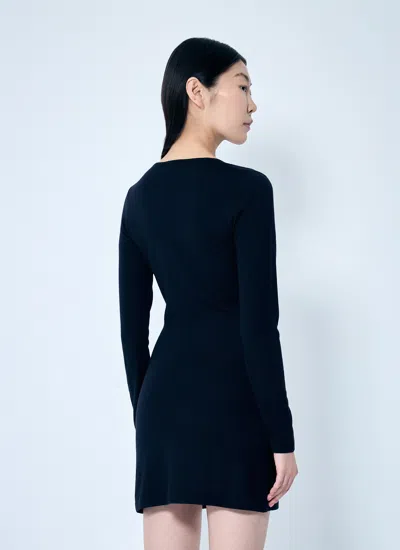 Diesel Women M-placky Long Sleeve Dress In Black