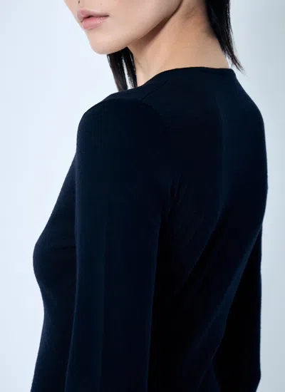 Diesel Women M-placky Long Sleeve Dress In Black