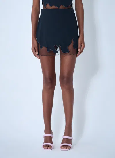Diesel O-lane-r1 Tulle Insert Mini Skirt