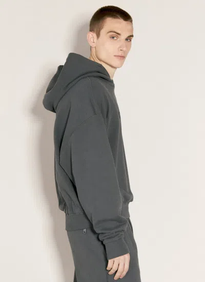 Dolce & Gabbana Men Cropped Hooded Sweatshirt In Green