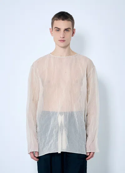 Dries Van Noten Men Camille Shirt In White