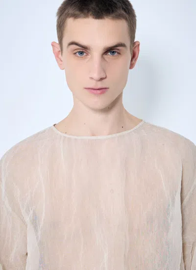 Dries Van Noten Men Camille Shirt In White