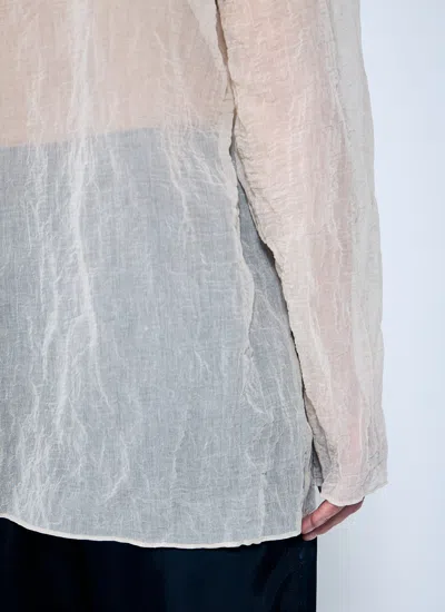 Dries Van Noten Men Camille Shirt In White