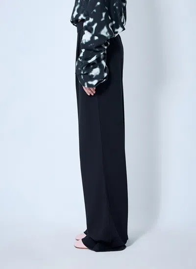 Dries Van Noten Women Cotton Track Pants In Black